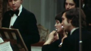 S.Richter plays Bach Concerto 6 in F major BWV 1057 (1/2)