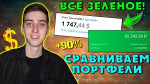 Итоги инвестирования в апреле! Сравниваем инвестиционные портфели. Инвестиции в акции