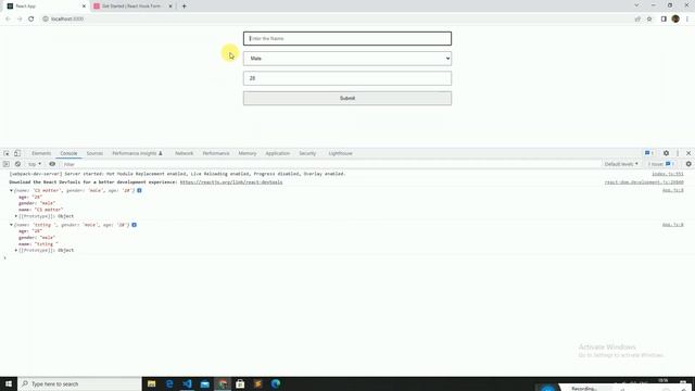 react hook form tutorials-2 | Register field and validation error message смотреть онлайн