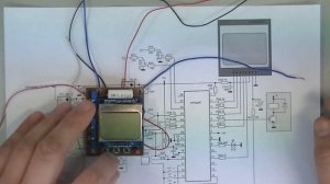 вольтамперметр для лабораторного блока питания на  ATMEGA 8 и дисплее от нокиа