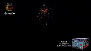 Фейерверк А7012 Снеговик (0,8" х 36 залпов)