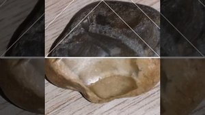 Кремень с берега Чёрного моря Хоста (Сочи)