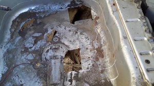 Ремонт ванны запаски Лада приора