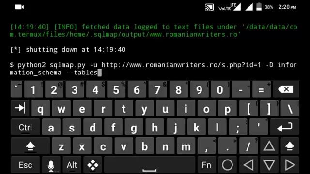 Hack website using android phone (sqlmap) смотреть онлайн