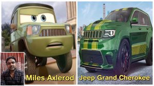 Disney Cars 2 Characters In Real Life | Cartoon Characters