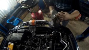 Rover 75 "Замена масла"