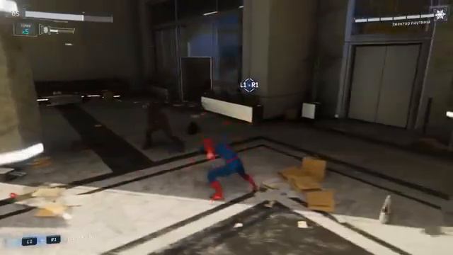 прохождение игры человека паука на Ps5. смотреть онлайн