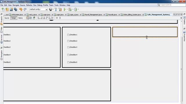 How to Create Cafe Management Systems in Java NetBeans - Tutorial 1 смотреть онлайн