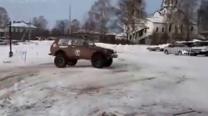 NIVA слаба на передок :} НИВА осталась без переднего привода.... Экстрим 4x4