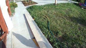 Скамейка из профильной трубы. Часть II: дерево