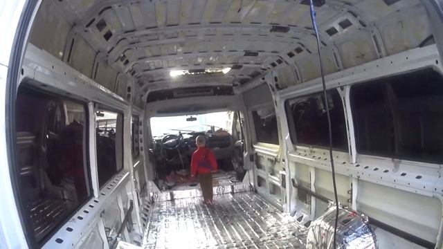 День 10. Подготовили внешний контур рамы перегородки.