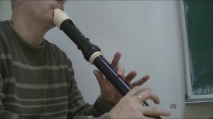 "Andean miniature" I made for Aulos recorder