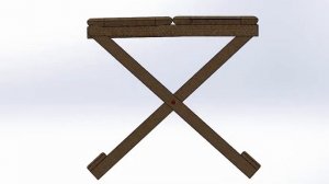 Складная табуретка своими руками.Макет и чертежи.