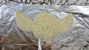 Сова из соленого теста! Осенняя поделка!