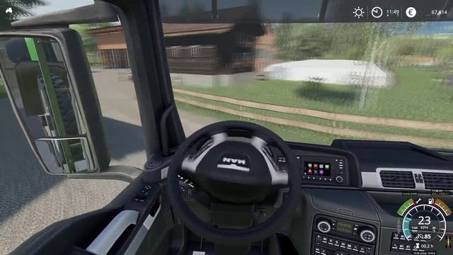 New Equipment Selling Crops Fertilizing FieldHolzer FarmFS 19Timelapse09