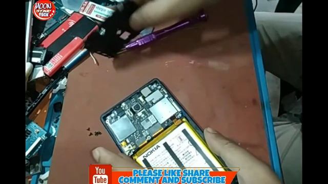 NOKIA 3 OPENING |TA1032 TEARDOWN ||DISASSEMBLY| AND BATTERY REMOVE смотреть онлайн