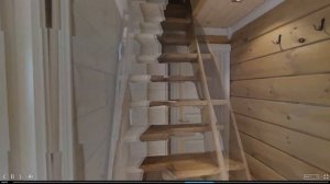 Virtual tour of a modern Aito Log home located in Norway - Aito - quality log houses from Finland