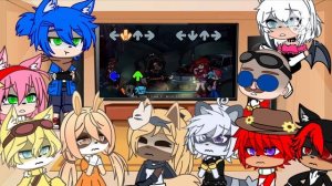 Sonic Characters React To Friday Night Funkin // 13th Of FRIDAY NIGHT FUNK // Jason Voorhees // FNF