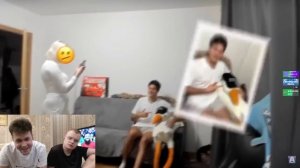 КАША И МАФАНЯ РЕАКЦИЯ НА: Мешаю ЧЕДУ клеить ТЕЛОЧКУ [поправляет яица каждые 2 минуты] / kussia88