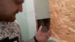 Монтаж гипсокартона в бане. Перегородки из гипсокартона. Портфолио гипрочника