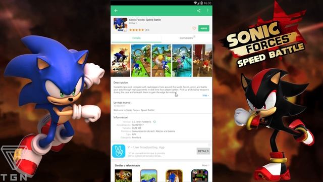 Como Descargar Sonic Forces Speed Battle en Latinoamérica [Android] [Tutorial] смотреть онлайн