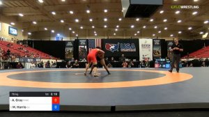 2018 Marine Corps US Open/Senior Women's Freestyle 76 Semis - Adeline Gray (NYAC) Vs. Mariah Harri