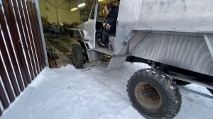 Трехосный Вездеход ПЕРВЫЙ ВЫЕЗД!!! В Малярку)