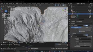 Создание каньона в Исландии с помощью Blender и Gaea (часть 1)
