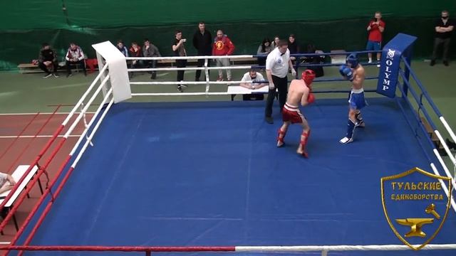 К-1 мужчины Адухов Аюб-Дьячков Артём. ЦФО 2021 Орёл/K-1 Kickboxing