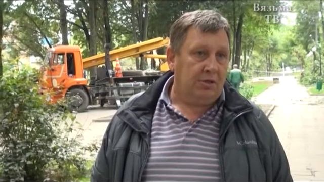 МБУ «Зеленстрой» приступило к кронированию деревьев нахимовского сквера