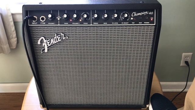 Fender Champion 40 - Metal, Gain/EQ 7, Fx Off смотреть онлайн
