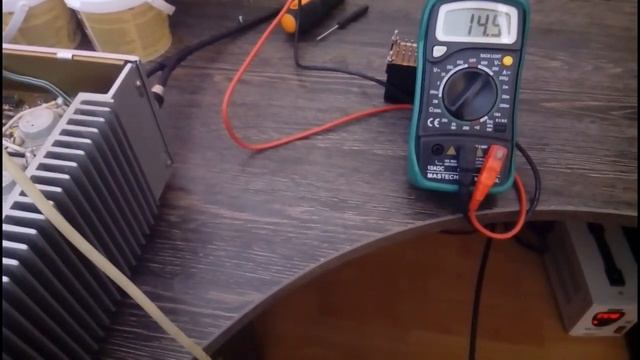 Электроника 50у-017с (замер мощности)