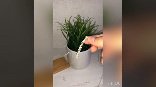 Tutorial: Кольцо в три ряда в технике плетения-крестик смотреть онлайн