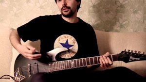 Как играть рифф Metallica - Enter Sandman