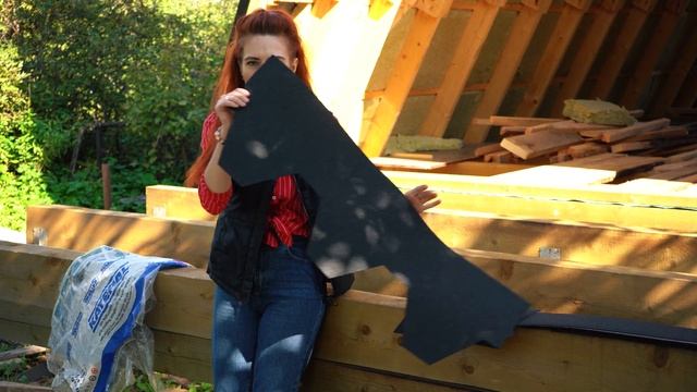A-frame дом. Стропильная система и кровельное покрытие каркасного дома.