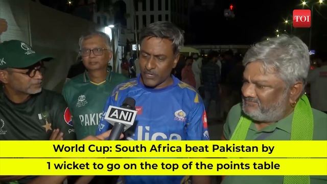 ICC World Cup, SA vs PAK: Fans react as Keshav Maharaj hits winning runs against Pakistan смотреть онлайн