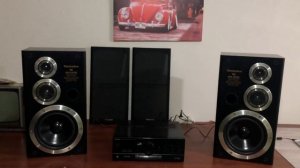 Technics SB-CD301 3 WAY SPEAKER SYSTEM & SU-X302