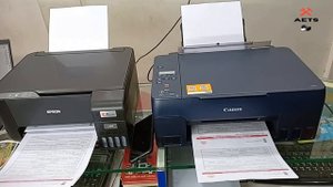 epson ecotank l3210 vs canon pixma g2020 and live Quality & speed test demo
