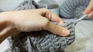 НАУТИЛУС - вязаная ракушка из трикотажной пряжи Nautilus FREE часть 2 из 2