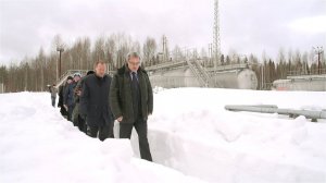 Посещение газонаполнительной станции в посёлке Усогорск