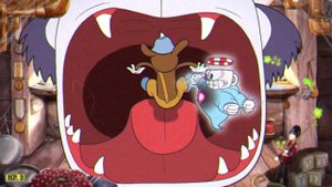 Cuphead Werner Werman Boss Battle in Murine Corps (Cuphead Walkthrough)