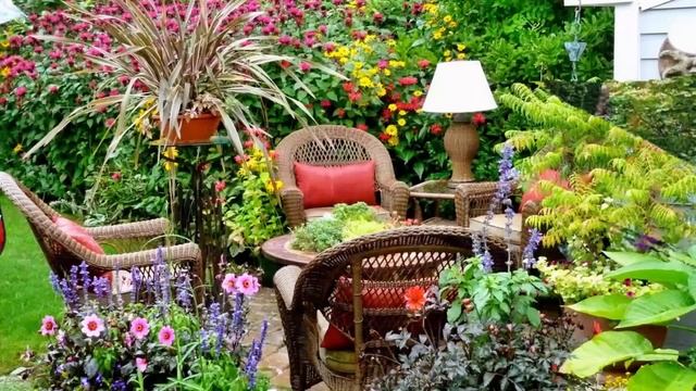 Идеи ландшафтного дизайна сада и приусадебного участка! смотреть онлайн