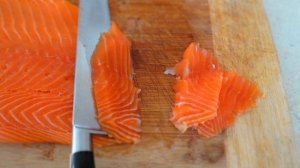 Лосось соленый