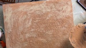 Панно по фотографии из инсты, с помощью манки, ракушек , пва и смолы