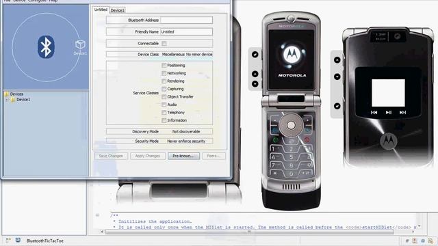 Getting Started with the Bluetooth Emulator in MOTODEV Studio for Java ME смотреть онлайн