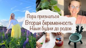 ПОРА ПРИЗНАТЬСЯ 💁♀️ ВТОРАЯ БЕРЕМЕННОСТЬ 🤰 ТЕПЕРЬ МАМА ПОГОДОК 👼👼 НАШИ БУДНИ ДО РОДОВ 🥰 ВЛОГ