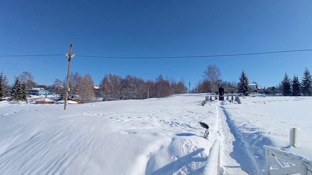 8 марта. Едем в Сартаково