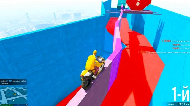 ЭТО СЕКРЕТНЫЙ МОТОЦИКЛ! ПРОЕХАЛ САМУЮ СЛОЖНУЮ ПЛАТФОРМУ - МЕГА ИСПЫТАНИЕ НА МОТОЦИКЛЕ В ГТА 5 ОНЛАЙ смотреть онлайн