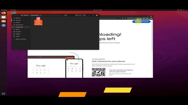 How to Install Google Chrome on Ubuntu 21.04 | Chrome Browser on Ubuntu | Chrome Browser Linux .deb смотреть онлайн