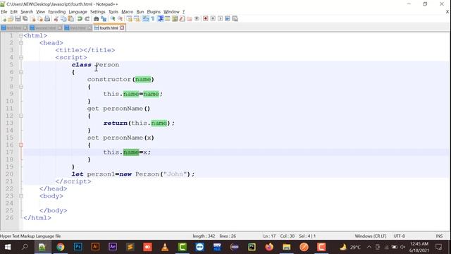 Javascript Classes and Objects Tutorial | #javascript #javascript_tutorial